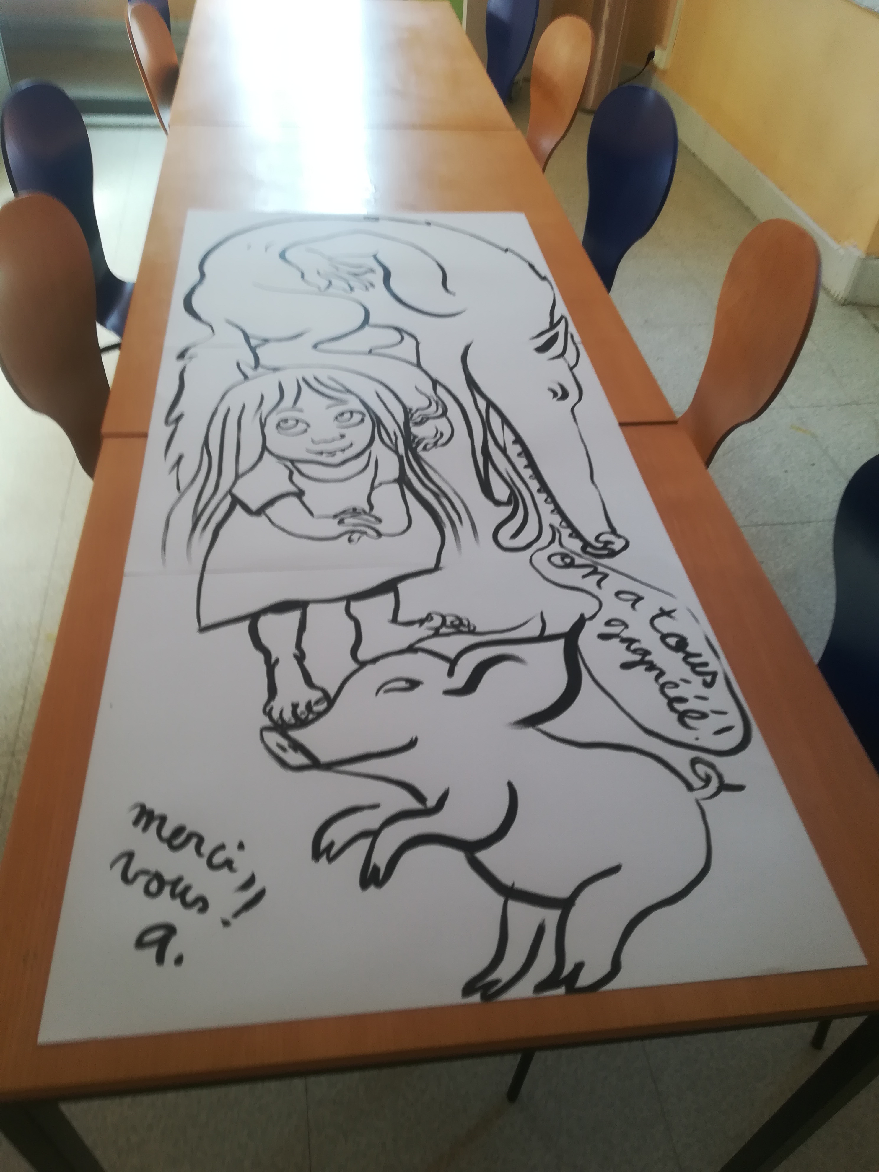 photo dessin Anaïs vaugelade